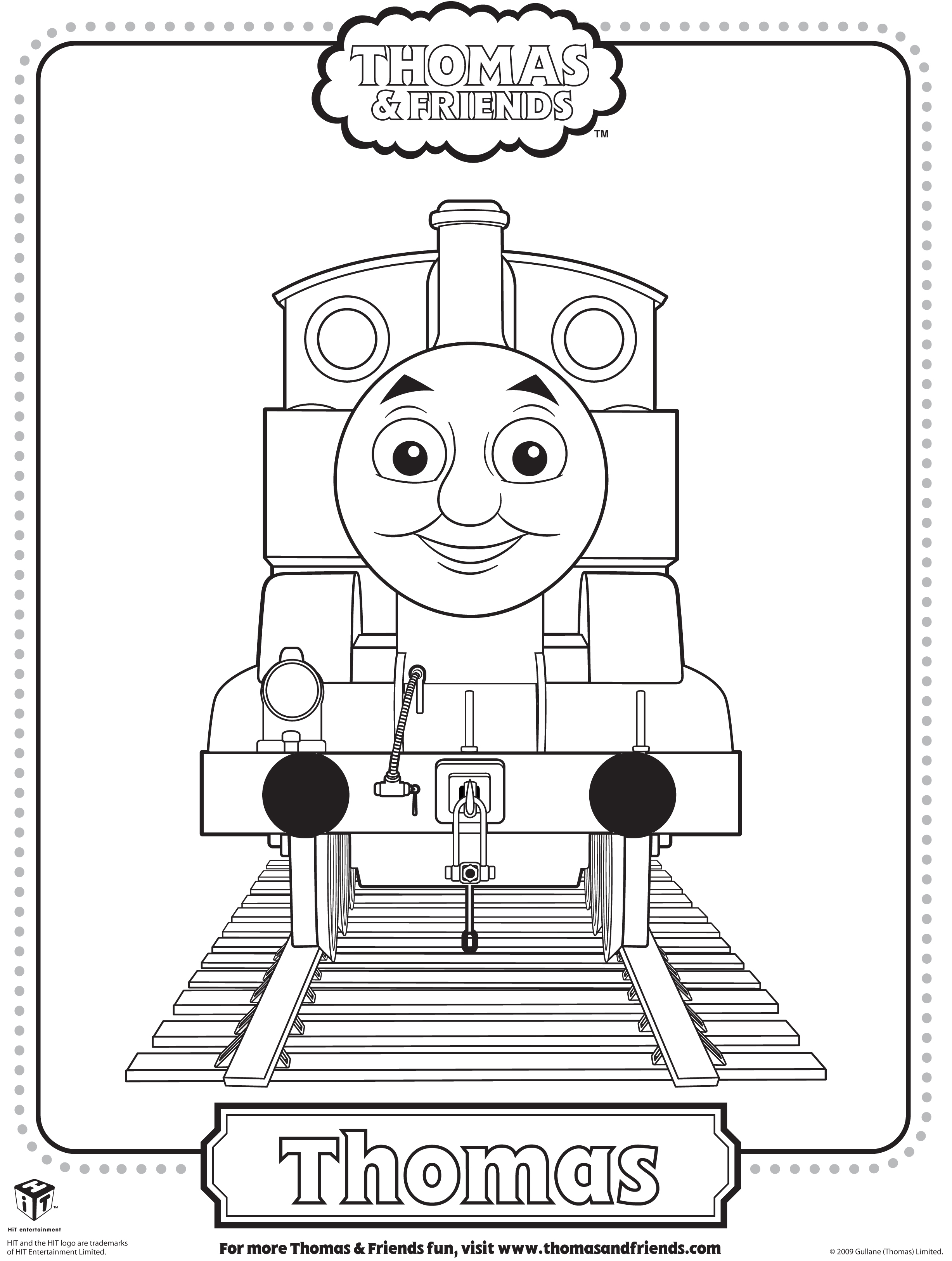 Free Thomas The Train Printables Printable Templates